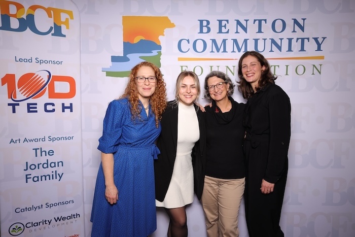 Clarity team at the Benton Community Foundation awards