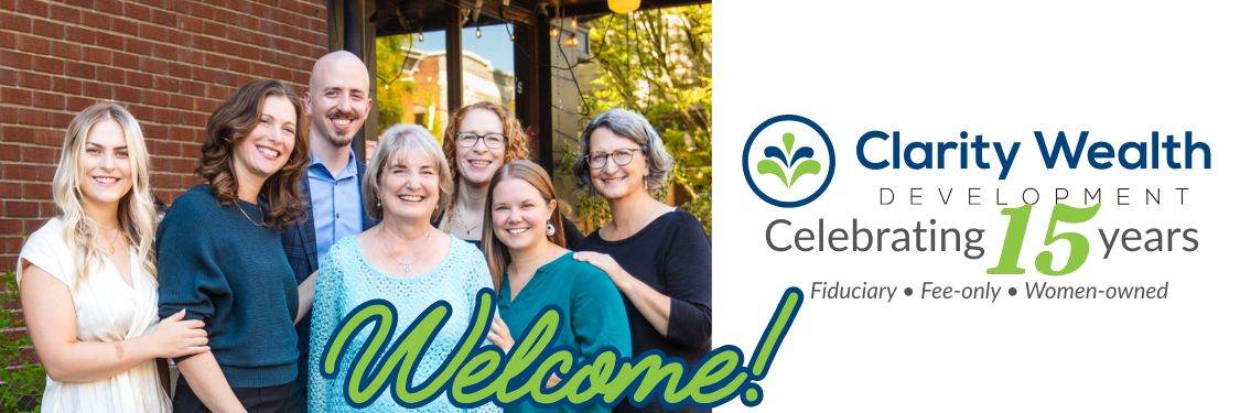 clarity wealth welcome banner