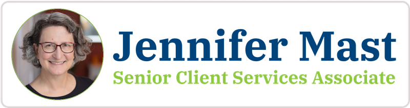 jennifer mast senior client services associate clarity wealth development